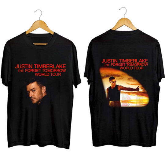 Discover Justin Timberlake Spring and Summer 2024 Tour T-Shirt