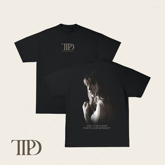 Discover The Tortured Poets Department Double Sided T-Shirt, TS New Album Sweatshirt Gift for Fan