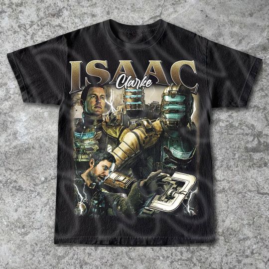 Discover Isaac Clarke Vintage T-Shirt, Gift For Woman and Man Unisex T-Shirt