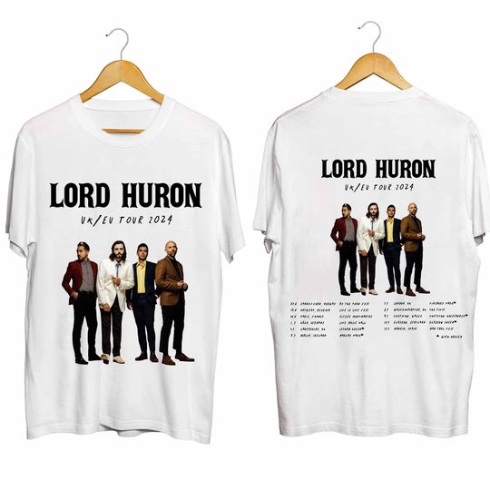 Discover Lord Huron EU UK 2024 Tour Shirt