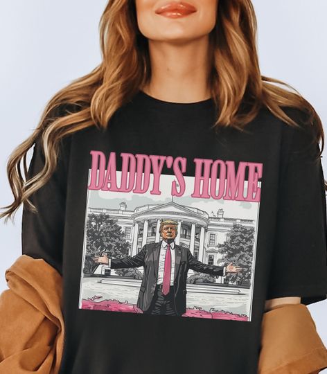Discover Daddys Home Trump 2024 T-shirt