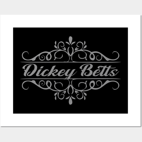 Discover Dickey Betts Tribute Poster, Dickey Betts Fan Gift