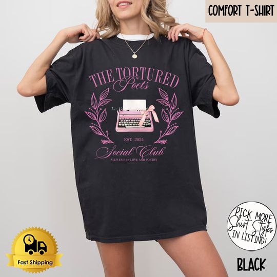 Discover The Tortured Poets Department Shirt, TTPD Merch Shirt, TS New Album Shirt, Tortured Poet