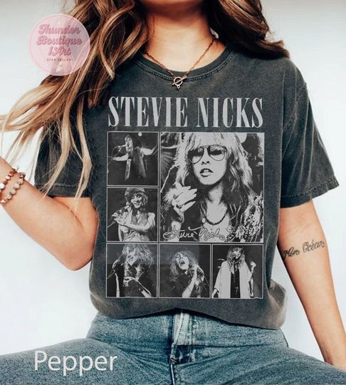 Discover Vintage Stevie Nicks Shirt, Fleetwood Mac Shirt, Stevie Nicks 2024 Tour Shirt
