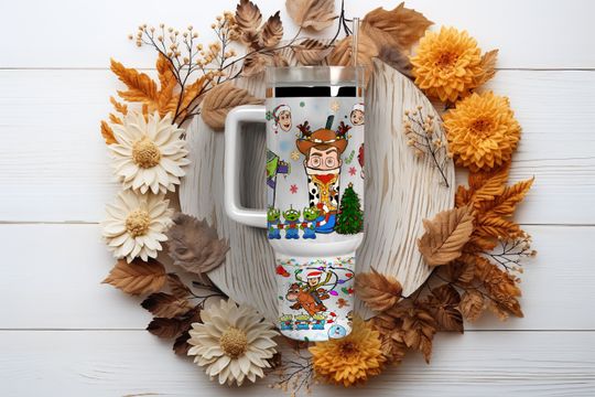 Discover Movie Characters 40oz Tumbler Wrap , Cartoon Characters