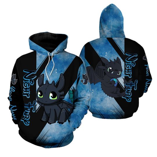 Discover Night Fury How To Train Your Dragon Hoodie Leggings Set