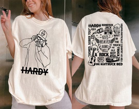 Discover Hardyy Gift Fans Shirt, Hardyy Shirt, Country Music Shirts, Country Concert Shirt