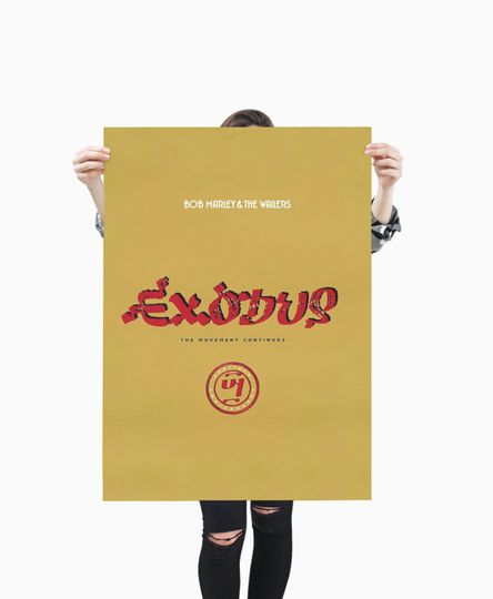 Discover Bob Marley - Exodus / Premium Matte vertical poster