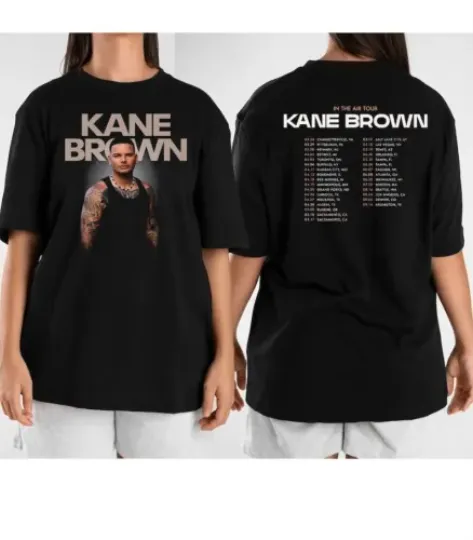 Discover Kane Brown In The Air Tour 2024 Shirt, Kane Brown Fan Gift