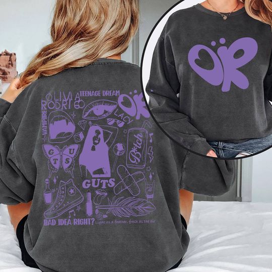 Discover Olivia Rodrigo Guts Shirt, Olivia Rodrigo Guts Merch, Guts Tour 2024 Shirt
