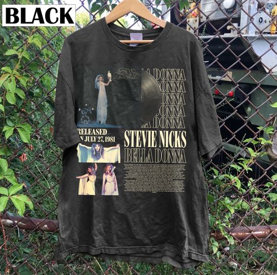 Discover Stevie Nicks Album Vintage Shirt, Stevie Nicks Tee Shirt, Vintage Stevie Nicks Shirt