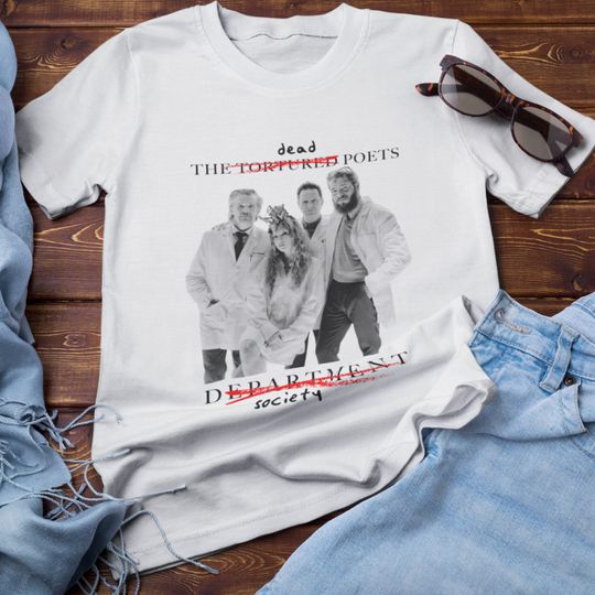 Discover Tortured Poets Department x Dead Poets Society - TTPD - Unisex Shirt