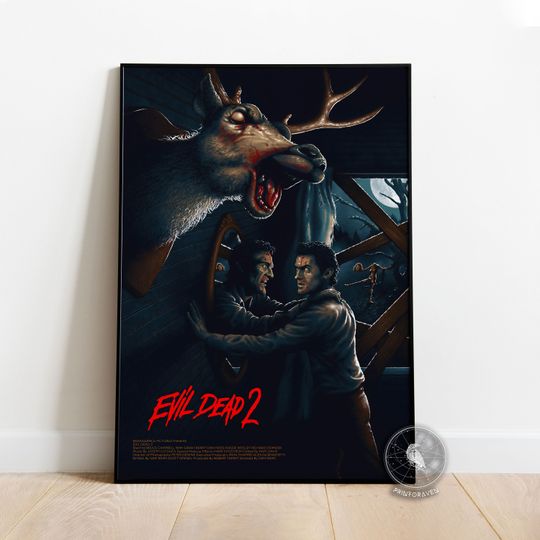 Discover The Evil Dead Poster | Horror Movie Wall Art