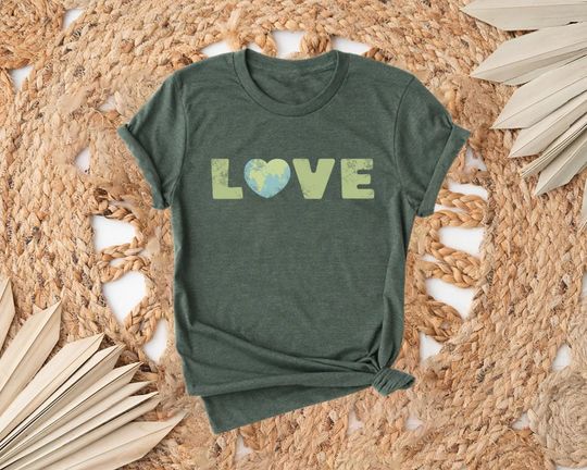 Discover Love Earth Love 22nd April  Earth Planet T-Shirt