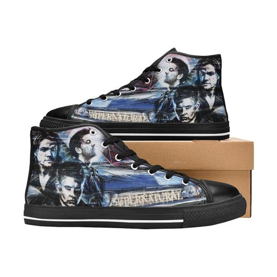 Discover Supernatural Custom Hi Top Canvas Shoes for Men, Women and Kids