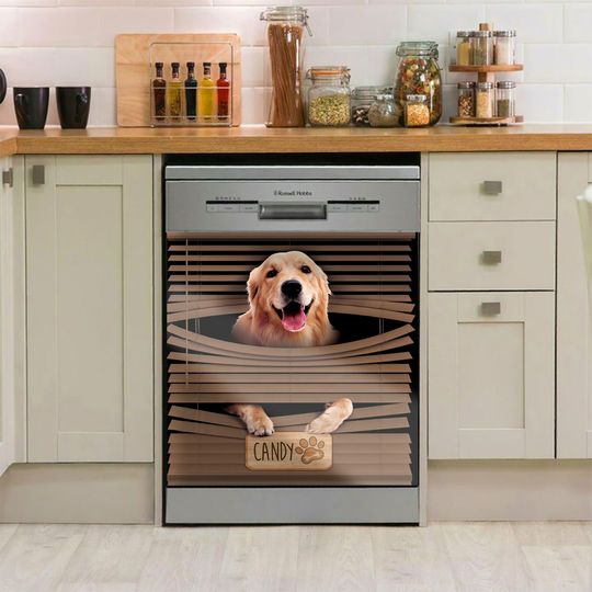 Discover Personlized Dog Photo Dishwasher Covers