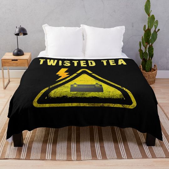 Discover Boys Girls Team Twisted Tea Best Design A Little Twisted Great Throw Blanket