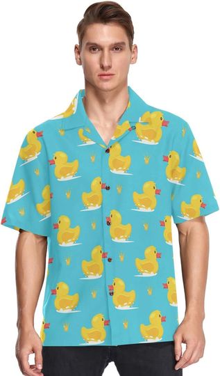 Discover Neon Style 90s Style Duck Hawaiian Shirt