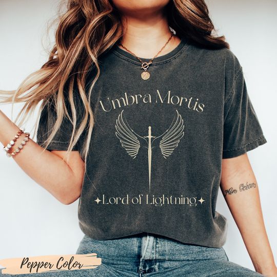 Discover Umbra Mortis Crescent City Shirt, Sarah J. Maas SJM Shirt