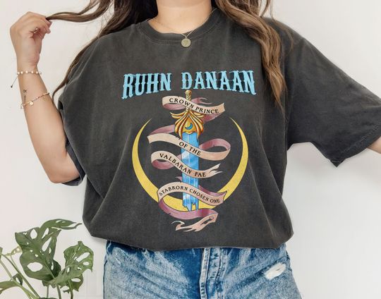 Discover Ruhn Danaan Crescent City Shirt, Sarah J Maas Bryce Quinlan Bookish Shirt