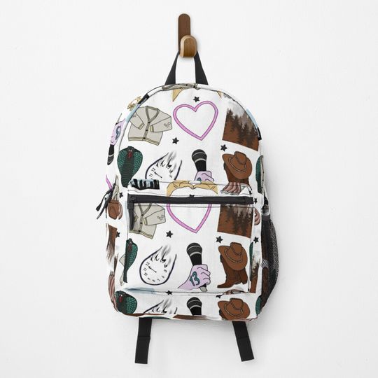 Discover Eras Repeating Pattern Backpack