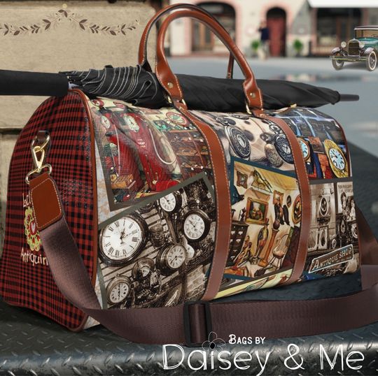 Discover Antique Collector Waterproof Travel Bag