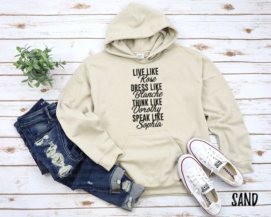 Discover Love Think Speak Dress GG Hoodie Sweatshirt