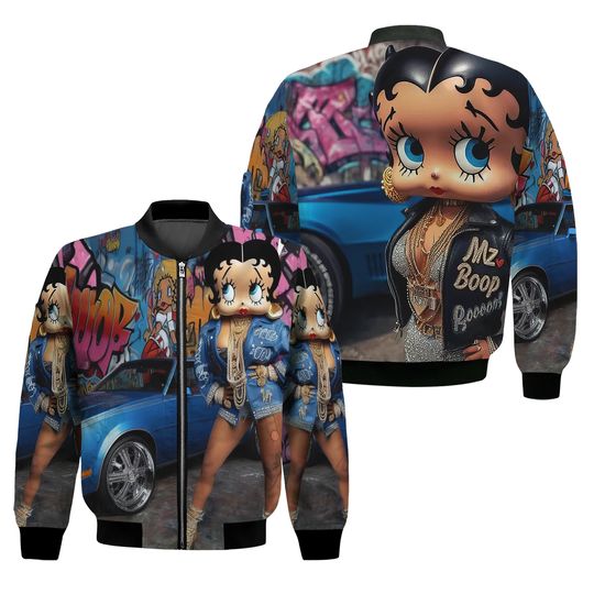 Discover Betty Boop Women's Bomber Jacket