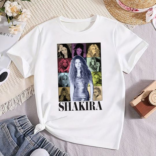 Discover Shakira GraphicShirt, Shakira Las Mujeres T-Shirt
