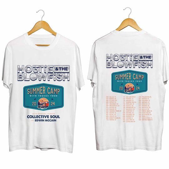 Discover Hootie And The Blowfish - Summer Camp with Trucks Tour 2024 Shirt