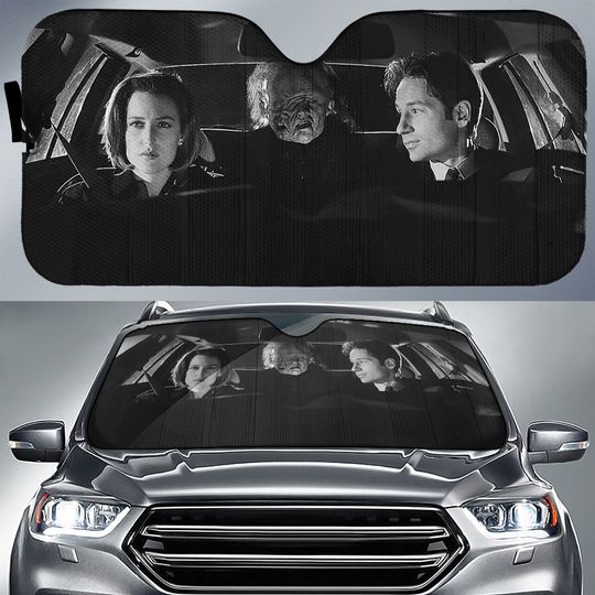 Discover X-Files TV Series Car Sun Shade