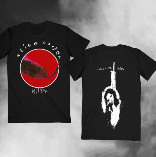 Discover DTG printed T-shirt- ALICE COOPER- Killer