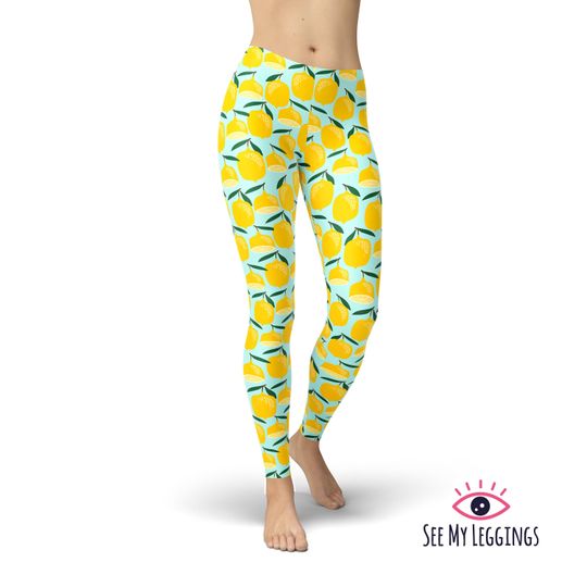 Discover Citrus Lemon Leggings