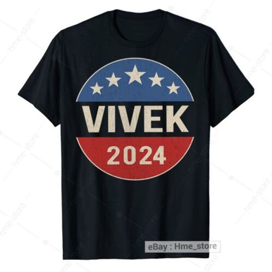 Discover Vivek Ramaswamy 2024 for President T-Shirt, Republican Party Election USA Tee