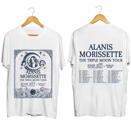 Discover Alanis Morissette The Triple Moon Tour 2024 Shirt