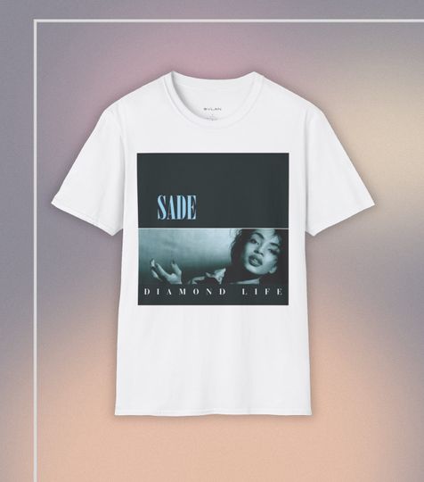 Discover Sade T-Shirt, Diamond Life Sade Album Shirt, 90s Music Graphic Shirt