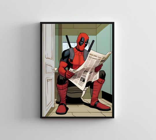 Discover Creative SERIES #28, Superhero art work, Superhero wall art