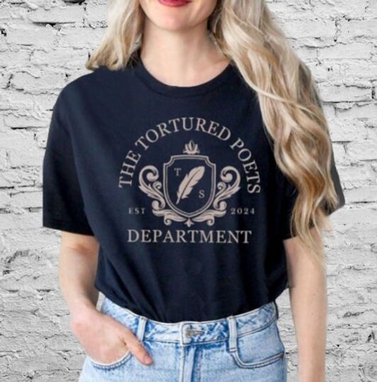 Discover The Tortured Poets Department TS New Album T-Shirt