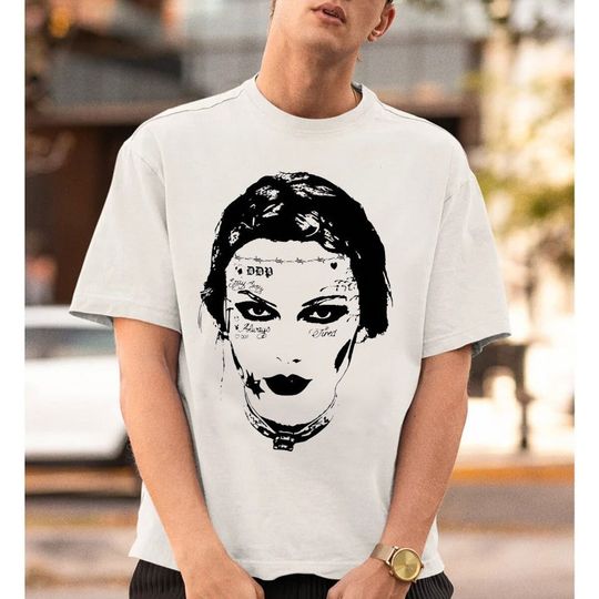 Discover Fortnight Post Malone Tattoo Shirt, TTPD Tortured Poets