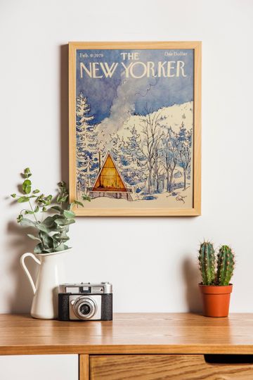 Discover New Yorker Magazine Cover Vintage Poster