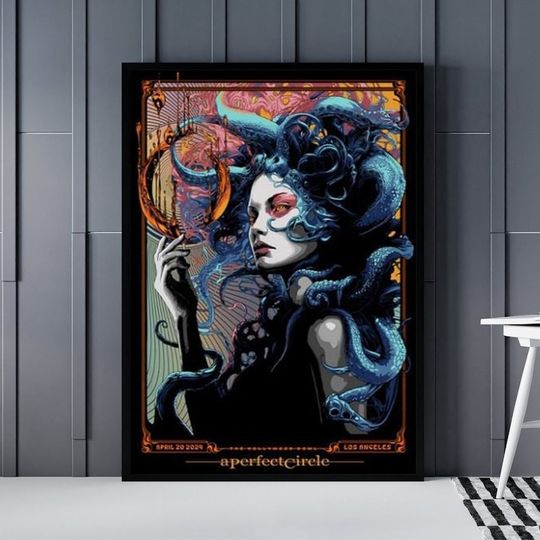 Discover A Perfect Circle Los Angeles, CA April 20, 2024 Poster