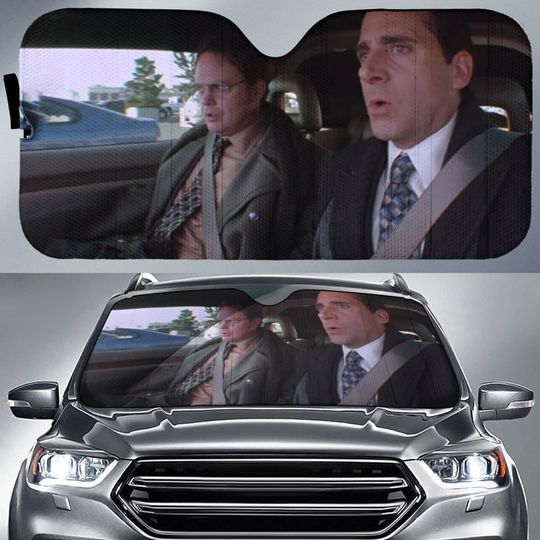 Discover The Office Car Sun Shade The Office Sitcom TV Series Car Sun Shade
