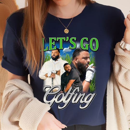 Discover DJ Khaled Let's Go Golfing Vintage Shirt, DJ Khaled Shirt, DJ Khaled 90s Rap Hip Hop shirt