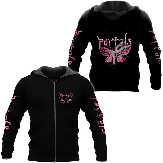 Discover Melanie Martinez Portals Tour 3D Zip Hoodie