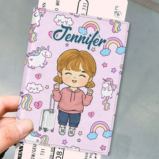 Discover All You Need Is Love And A Passport Holiday Vacation Gift Personalized Passport Cover