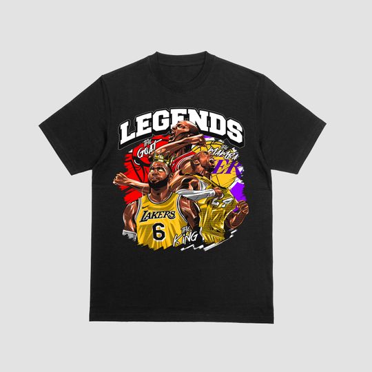 Discover The LEGENDS Tee, Michael Jordan, Kobe Bryant, Lebron James shirt