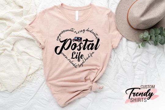 Discover Postal Life Shirt, Mail Lady Shirt, Postal Service Tshirts