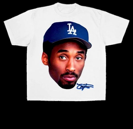 Discover Kobe Bryant Big Head Baseball Sports T Shirt