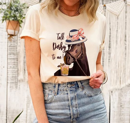 Discover Talk Derby To Me, 2024 Kentucky Derby Shirt