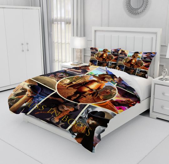 Discover Cat in Boots Bedding Sets